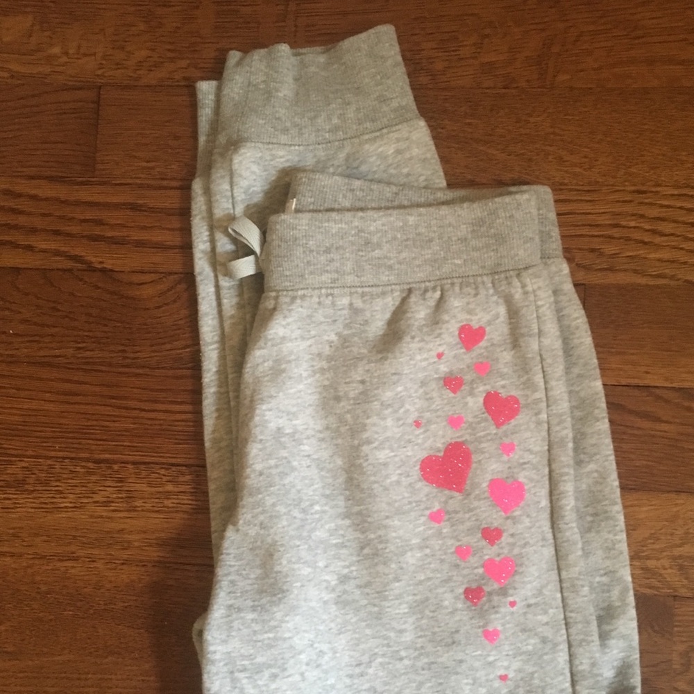 Girls Gray Sweatpants